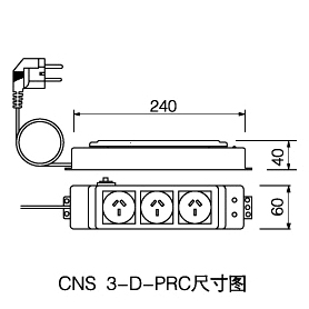 OBO防雷插座尺寸